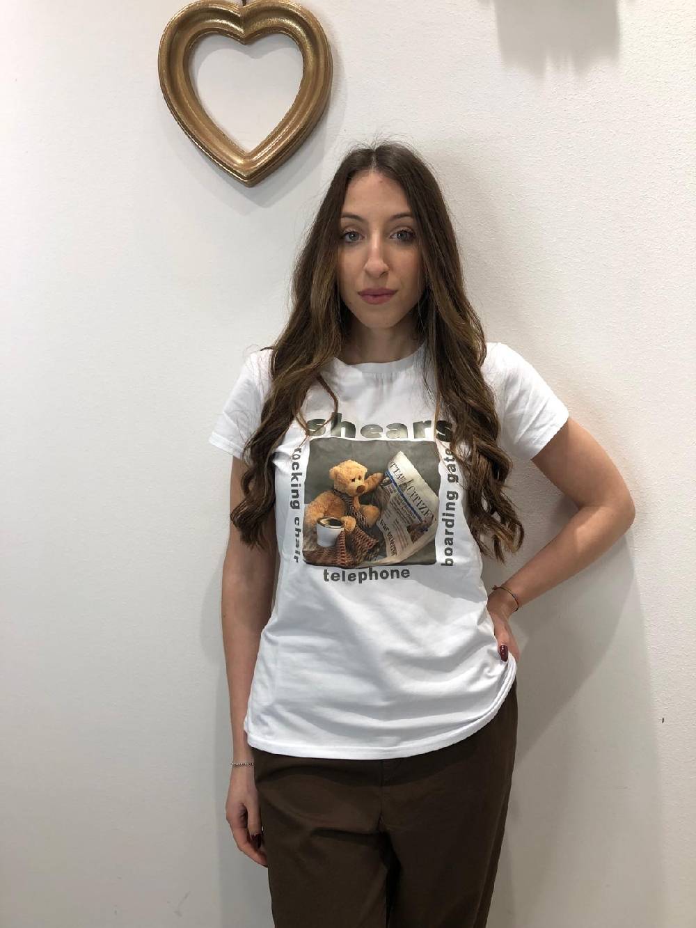 Le Chicche T-shirt Orsetto Pezzi Unici