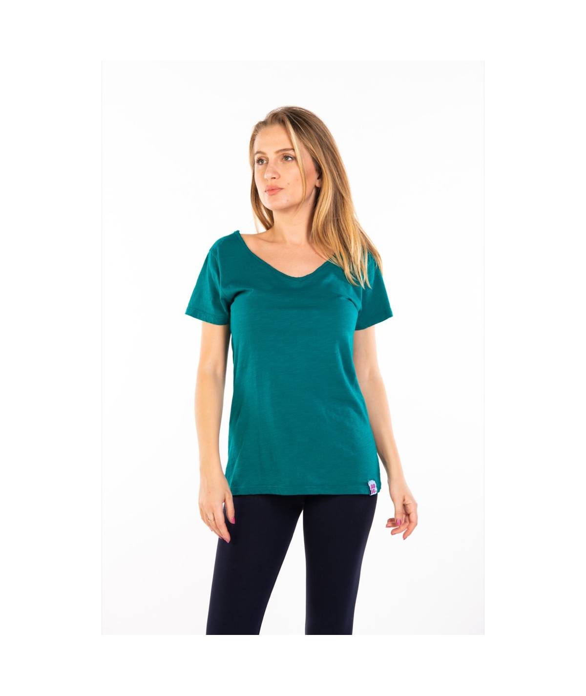 Lab84 T-SHIRT COLLO V Economico