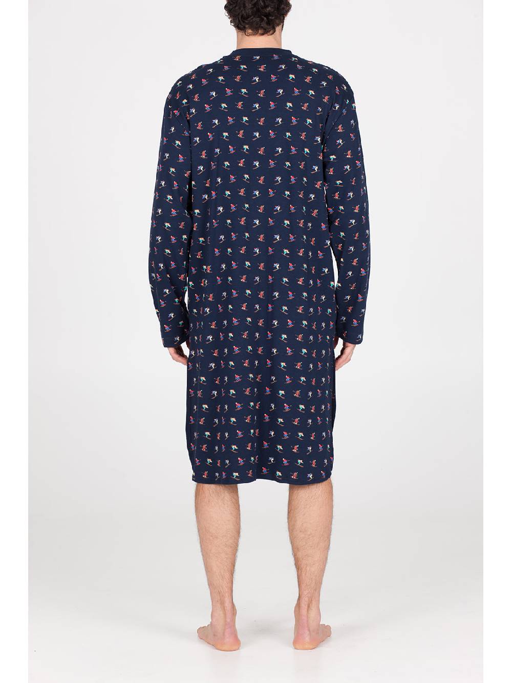 Julipet Camicia da notte in morbido interlock di puro cotone In Saldo