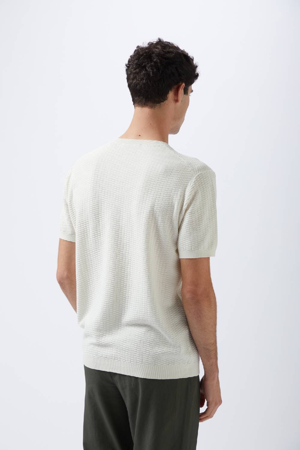 Kangra Cashmere Girocollo Mezza Manica Punto Nocciola I Più Venduti