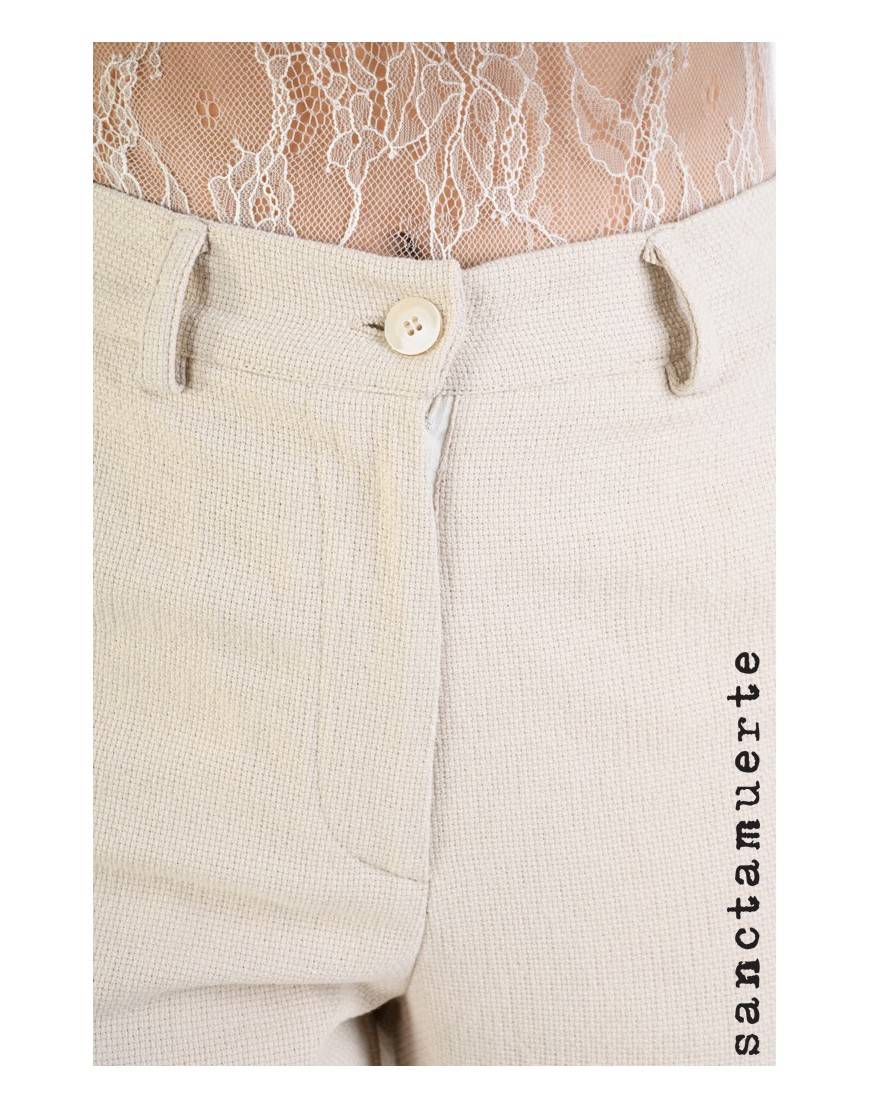 La haine inside us 9B SM299 PANTALONE Sabbia Affare Del Giorno
