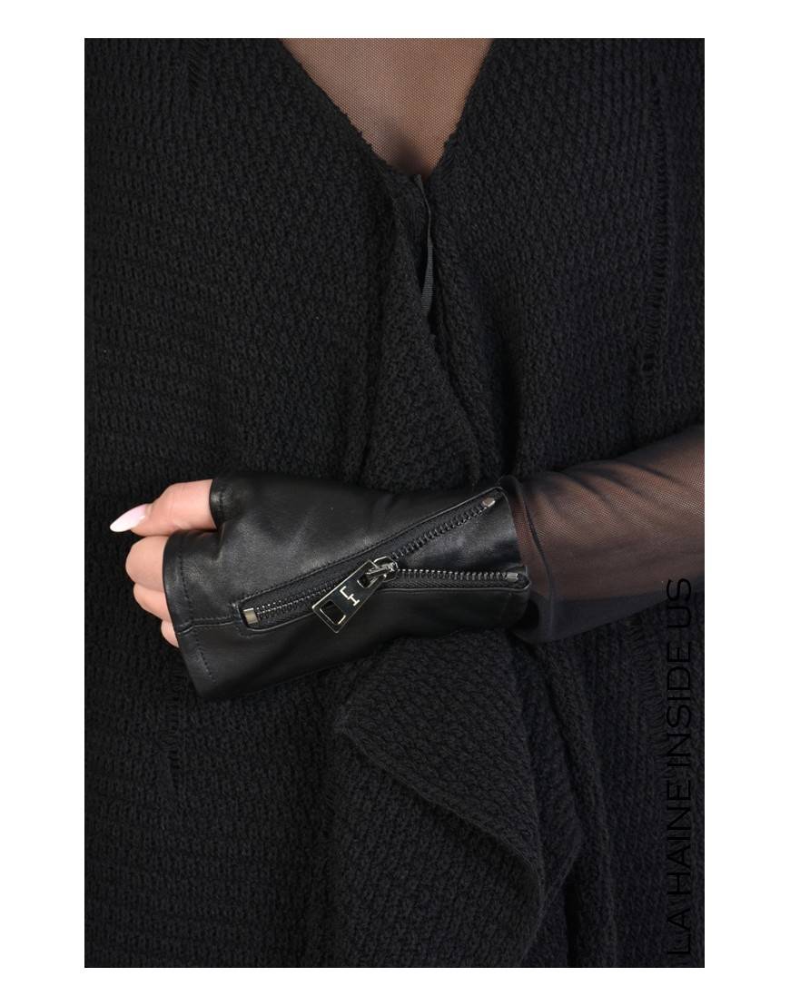 La haine inside us - PERMANENTE - 4B STARK MANICOTTO UNISEX Nero Vendita