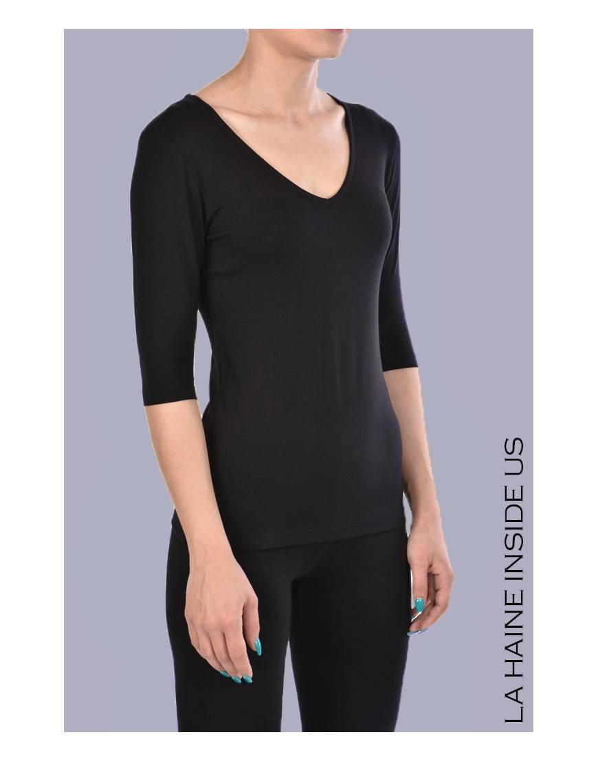 La haine inside us - PERMANENTE - 4M SALUS MAGLIA Nero Negozi Online