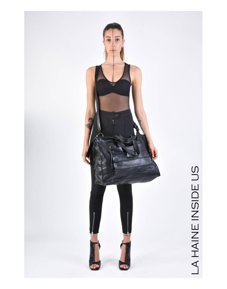 La haine inside us 3I LM168 BORSA UNISEX D Nero Promozione Limitata