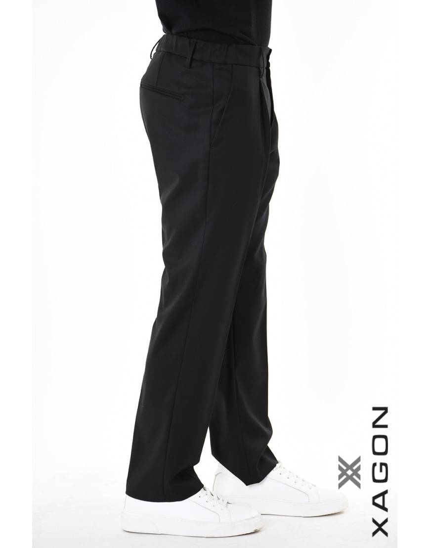 La haine inside us PANTALONE 1PPANVA Nero Saldi