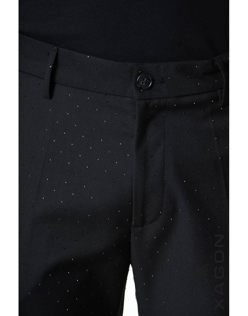 La haine inside us PANTALONE 1PSWAPU Nero Vendita Calda