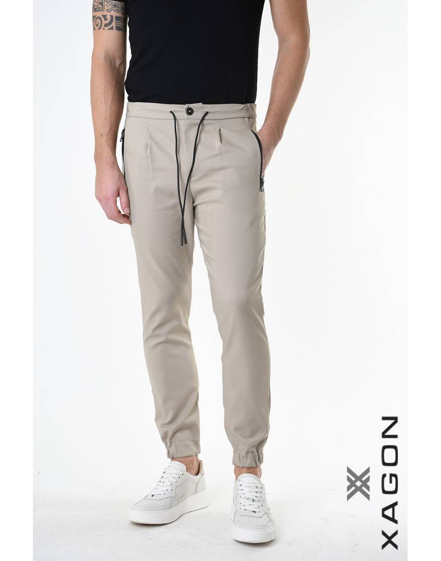 La haine inside us PANTALONE PINVEL Beige Pezzi Unici
