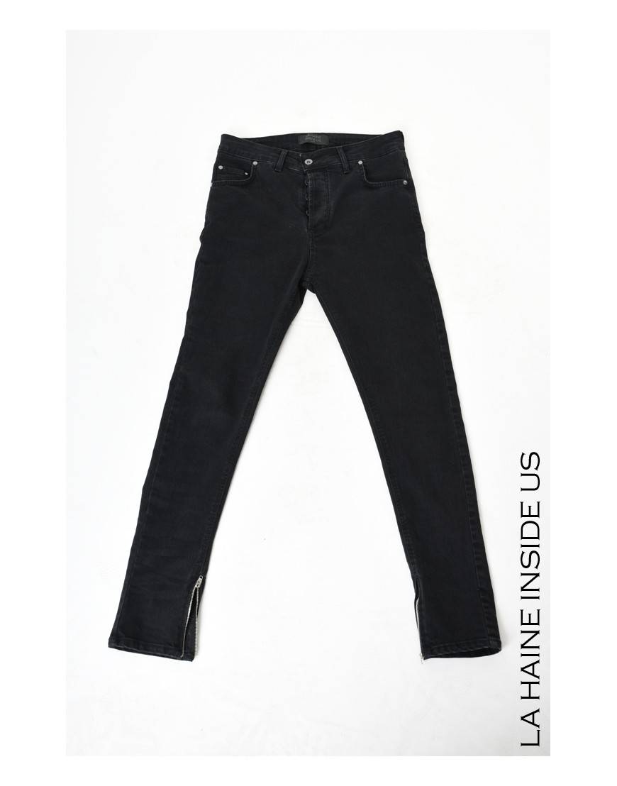 La haine inside us 3X LM217 JEANS Nero Sottocosto