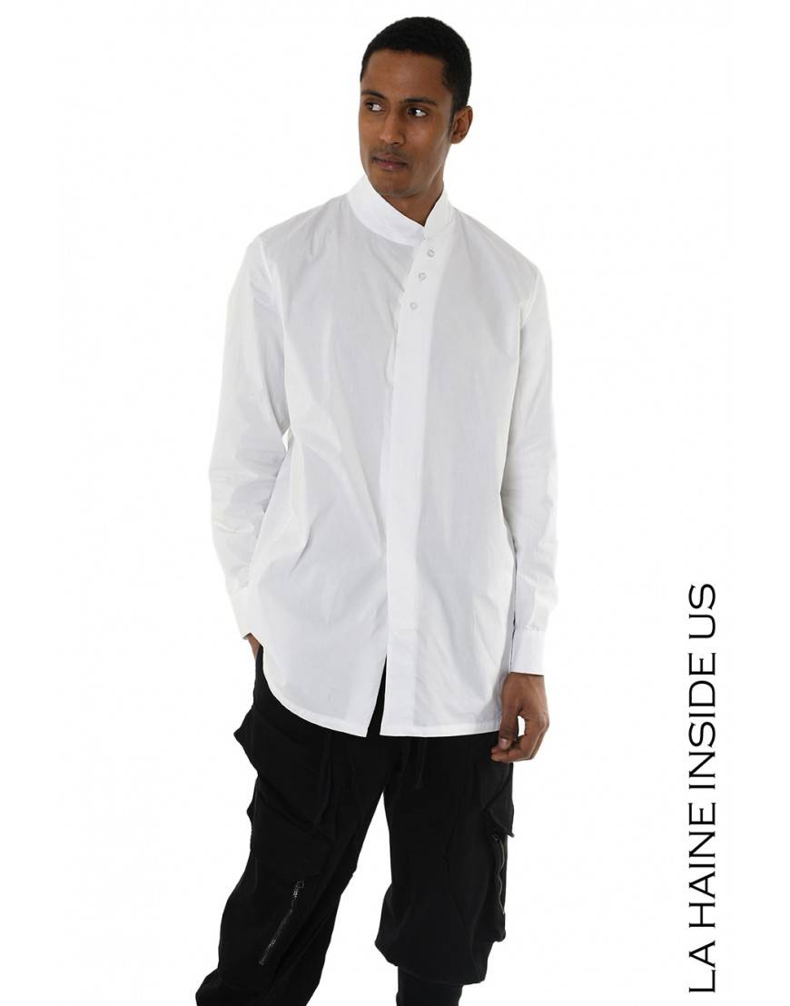 La haine inside us 3R LM226 CAMICIA Bianco Negozio