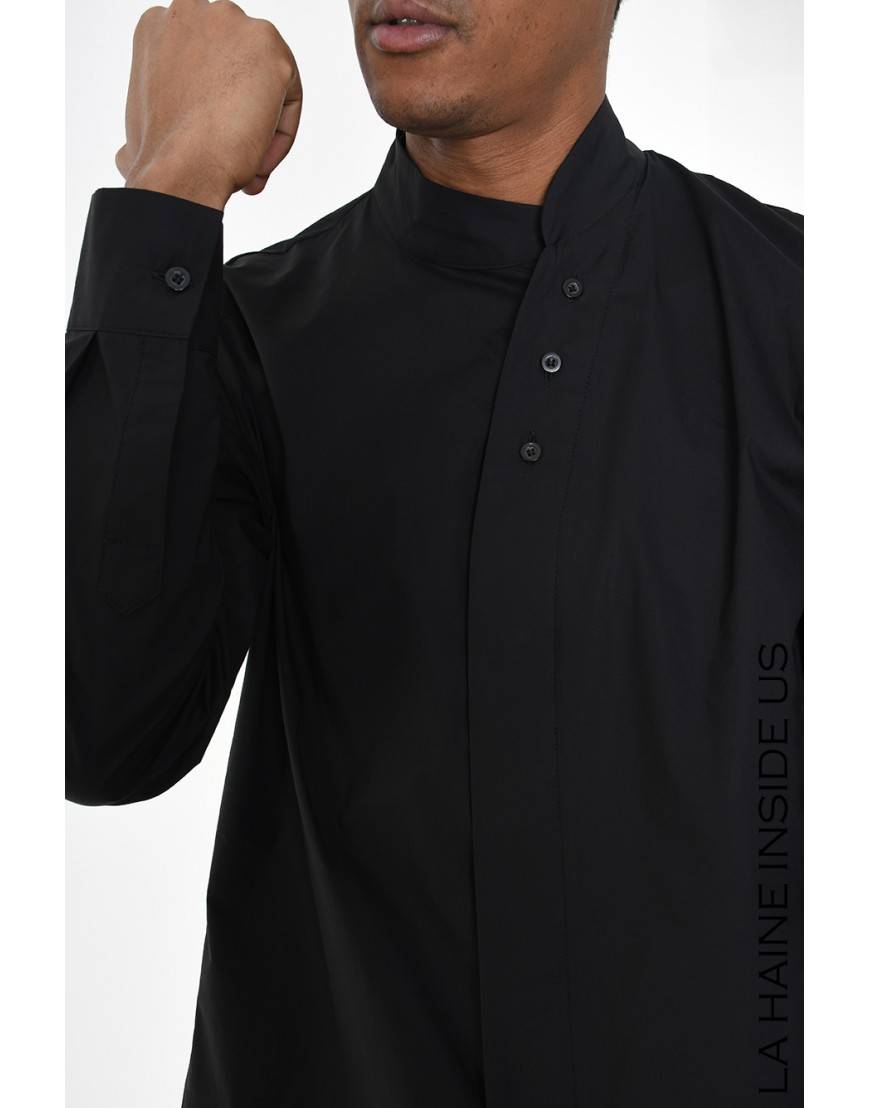 La haine inside us 3R LM226 CAMICIA Nero In Saldo