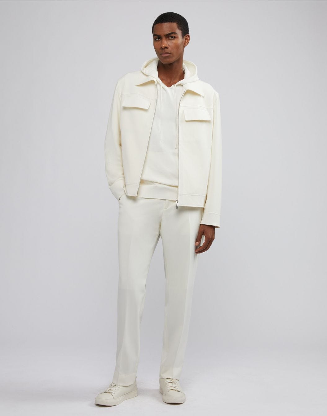 Lardini Pantalone panna senza pinces Hotsell