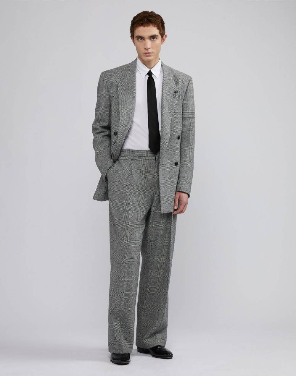 Lardini Camicia bianca in popeline di cotone Vendita