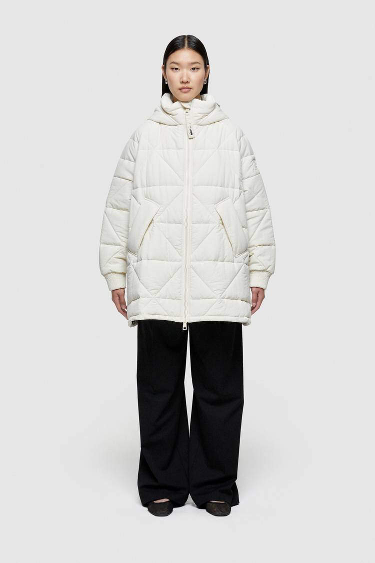 Oof Wear GIACCA 9252 IN NYLON - AVORIO Acquista Ora