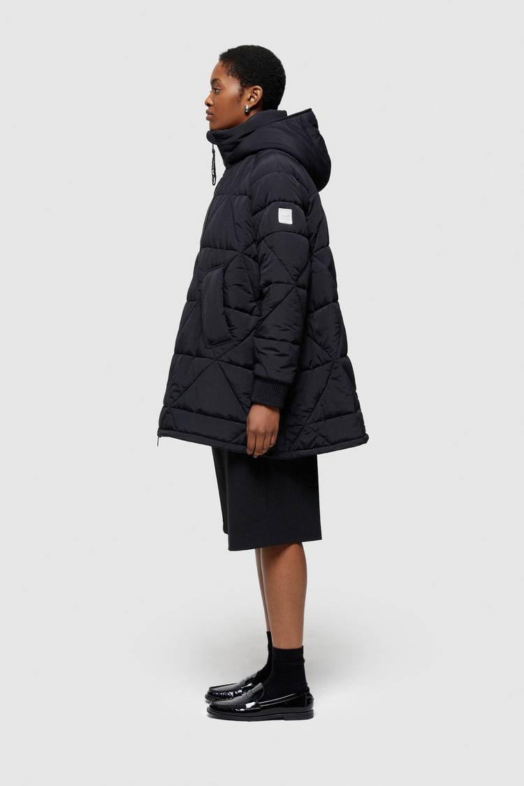Oof Wear GIACCA 9252 IN NYLON - NERO Consegna Veloce