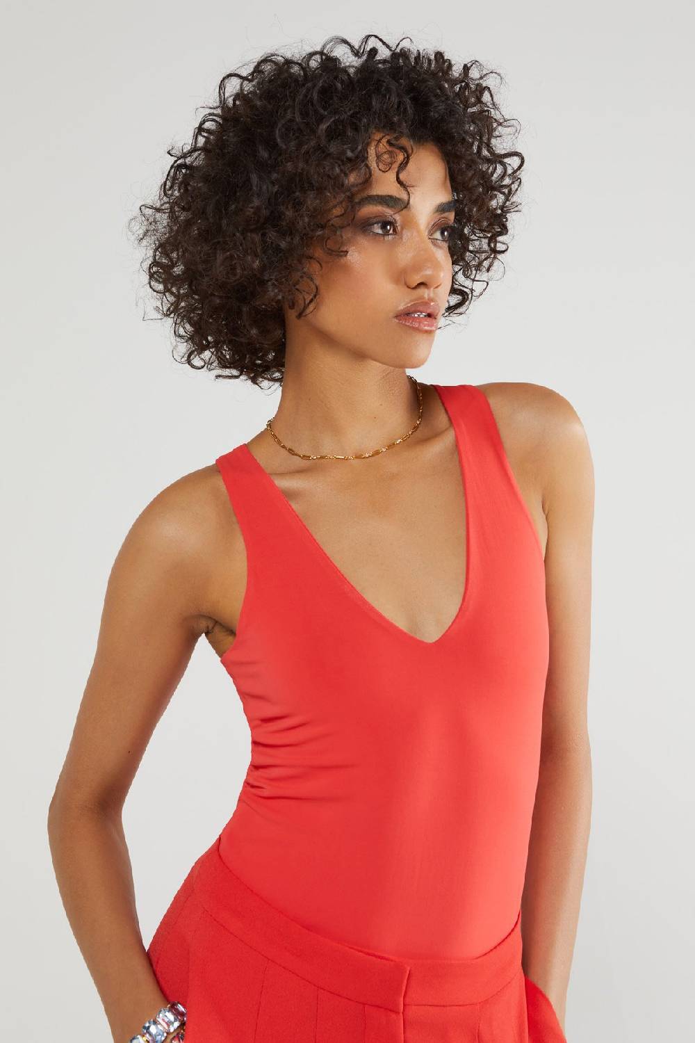 ottod'Ame V-neck top Convenienza
