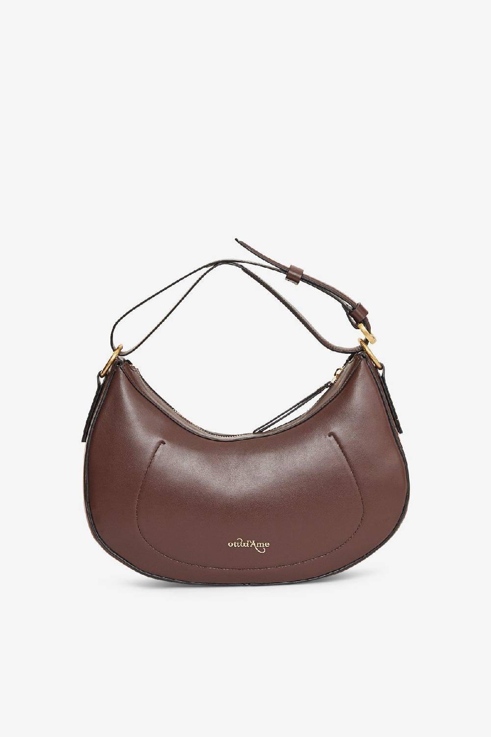ottod'Ame Leather belly maxi bag In Vendita