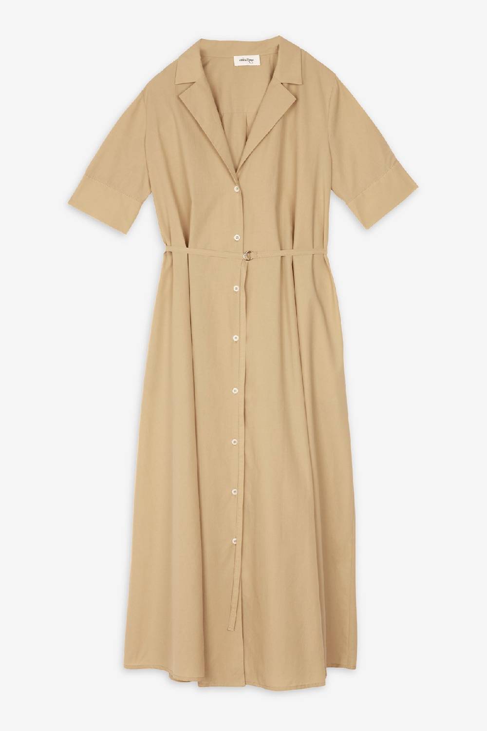 ottod'Ame Poplin midi chemisier Economico