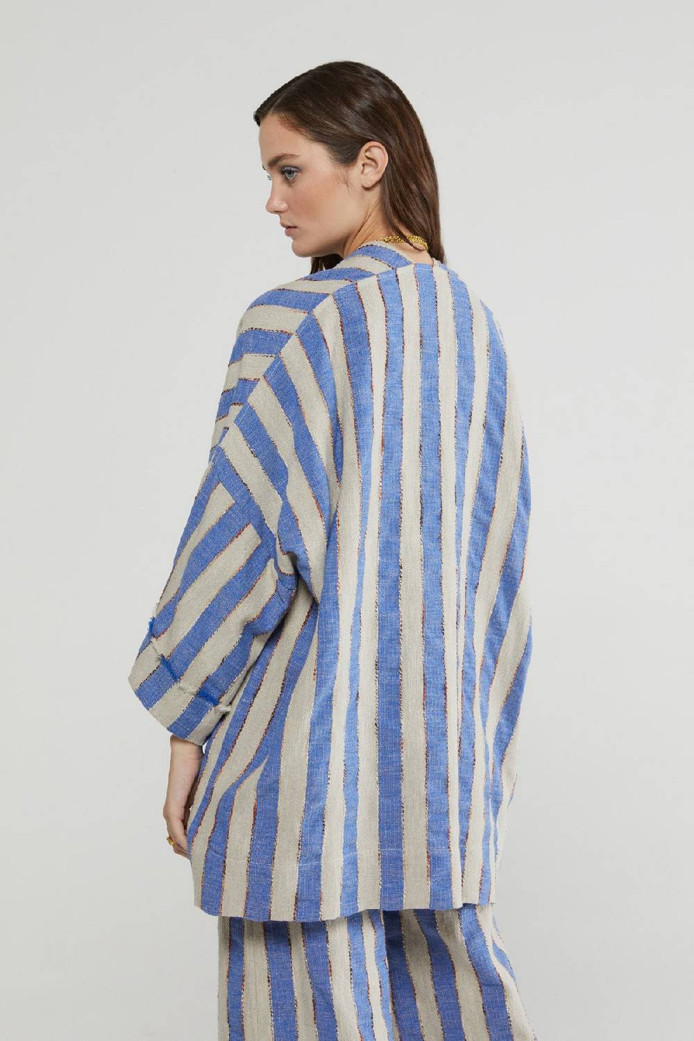 ottod'Ame Linen blend oversized jacket Prezzo Ridotto