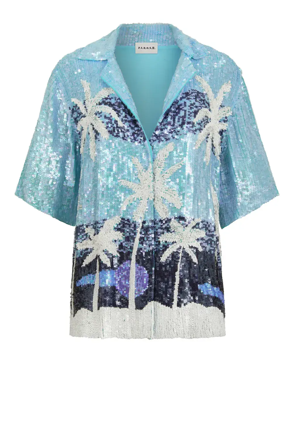 P.A.R.O.S.H. CAMICIA PAILLETTES PALME Offerta