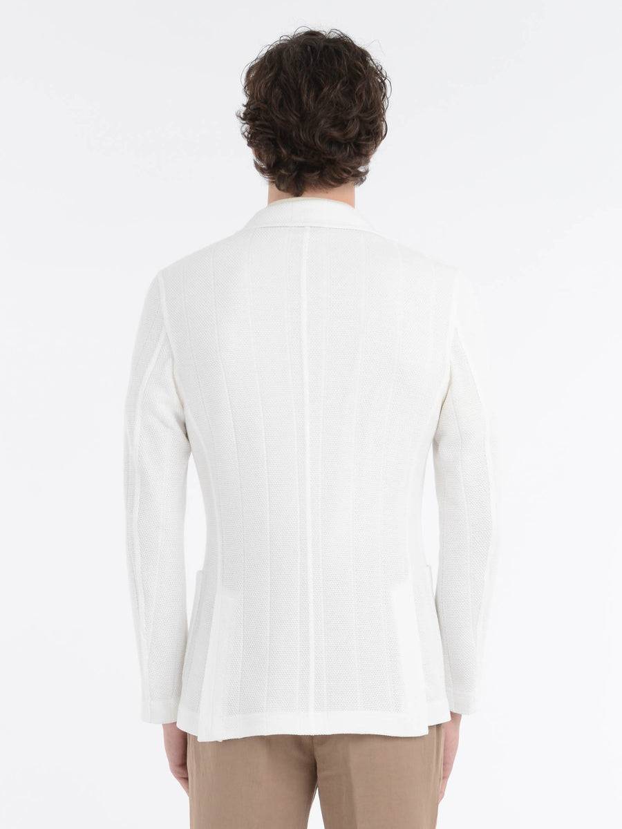 Paoloni Giacca maglia doppio petto cotone Italy