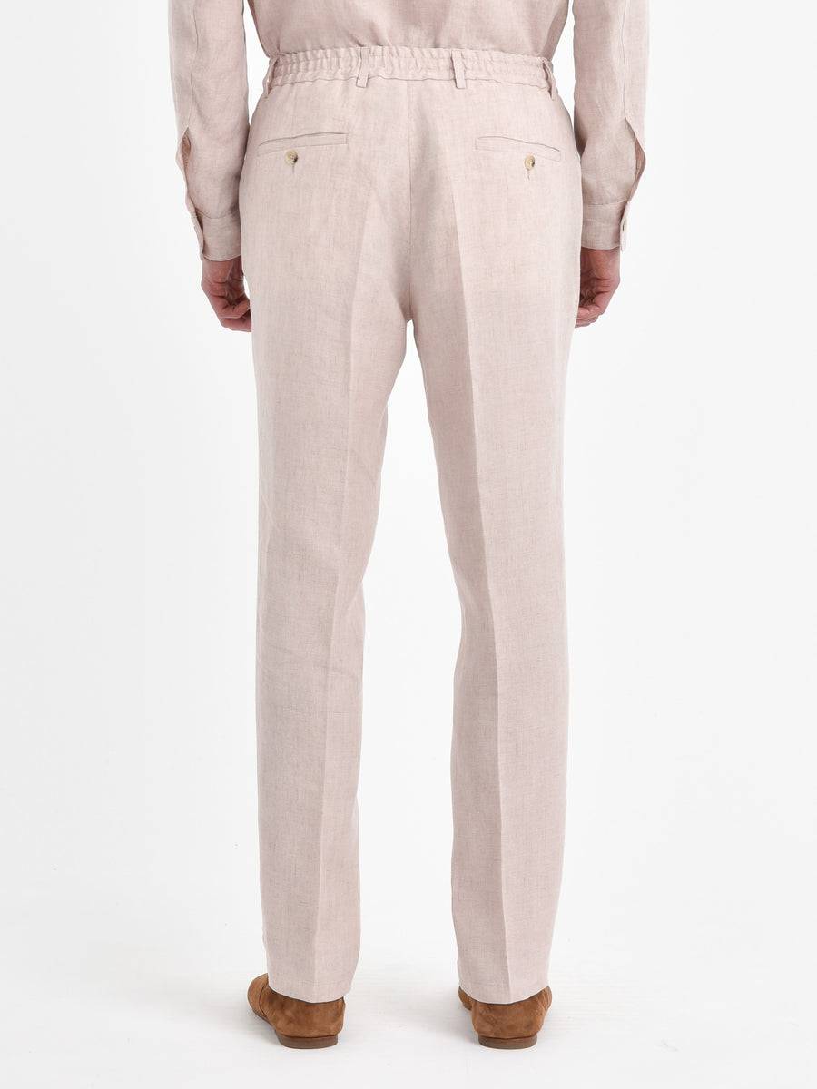 Paoloni Pantalone jogging lino delavè Fino Al -60%