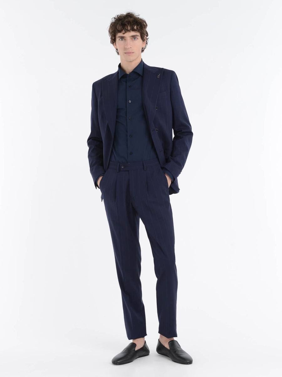 Paoloni Camicia regular popeline di cotone Nuova