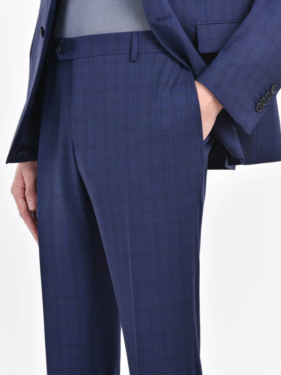 Paoloni Abito slim check lana 100`S Acquista Ora