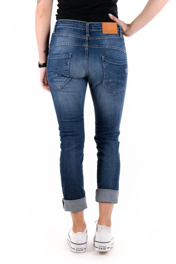 Please Jeans Please - Jeans P78 E25 - Blu Denim Sottocosto