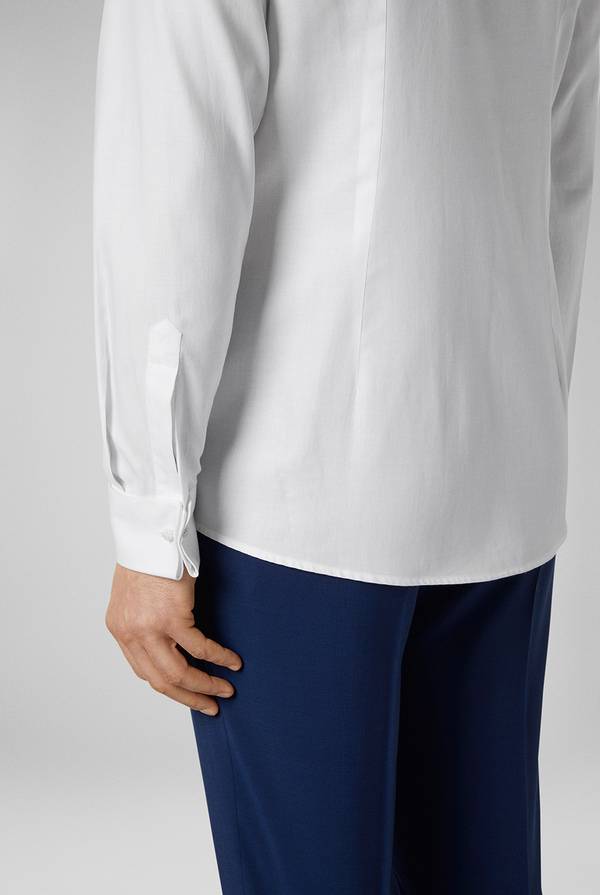 Pull Pal Zileri Camicia in puro cotone della linea Cerimonia con micro disegnature Online