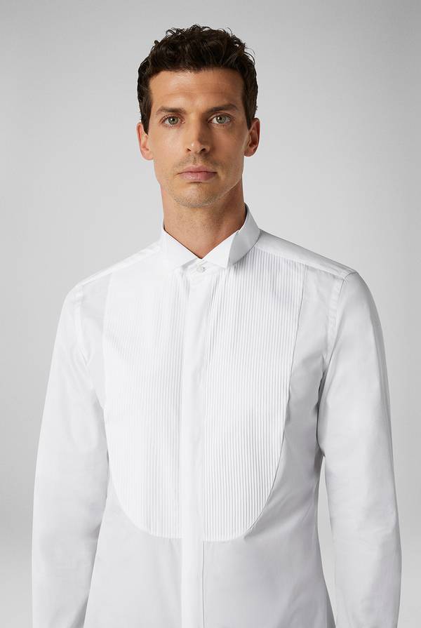 Pull Pal Zileri Camicia in puro cotone della linea Cerimonia con collo ad ala In Vendita