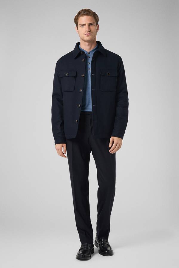Pull Pal Zileri Pantaloni doppia pince in lana stretch Offerta