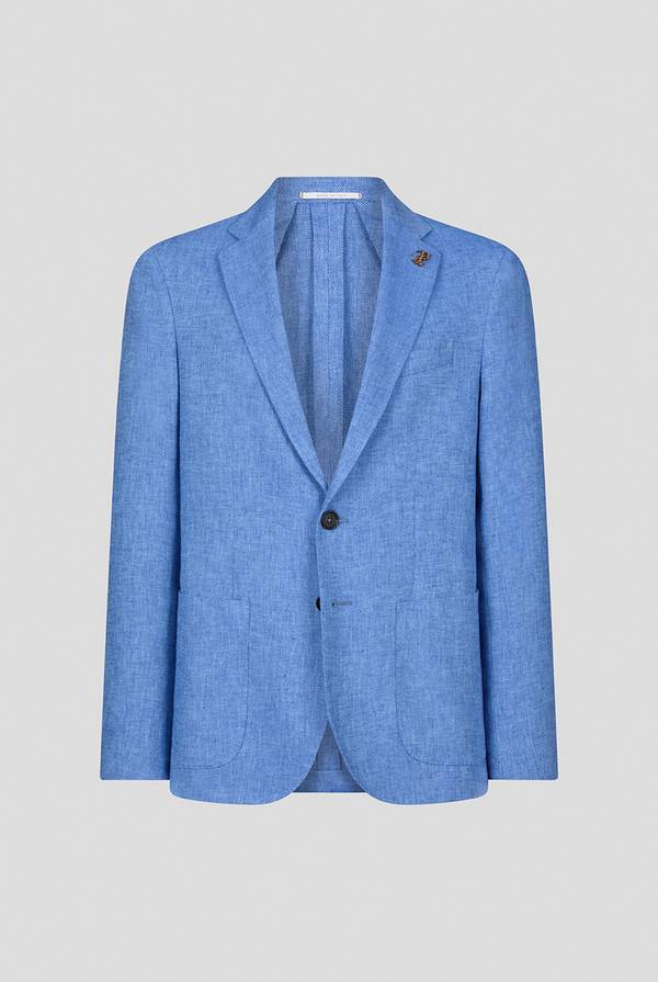 Pull Pal Zileri Giacca Brera in lino e cotone Economico