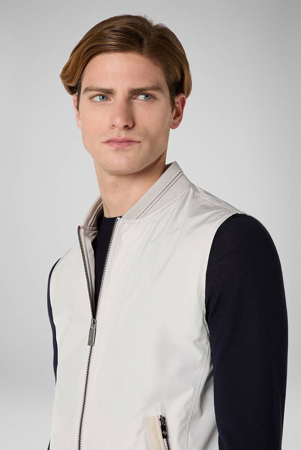 Pull Pal Zileri Outerwear gilet in nylon ultra leggero Italia