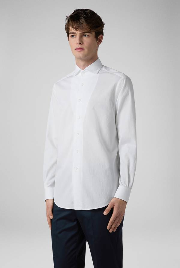 Pull Pal Zileri Camicia bianca in cotone Prezzo Ridotto