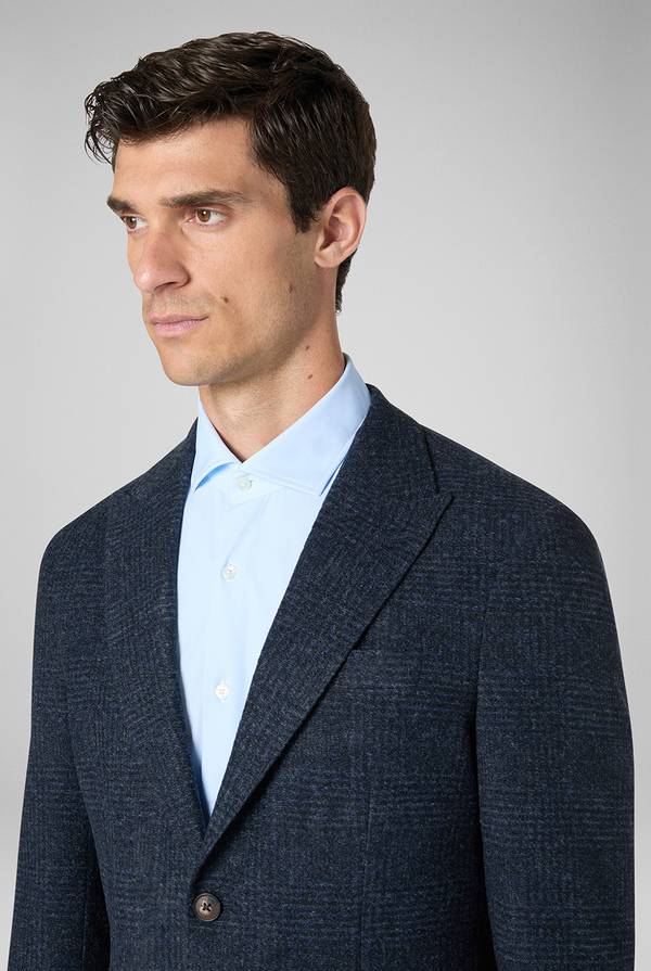 Pull Pal Zileri Giacca in lana tecnica con micro pattern Negozio