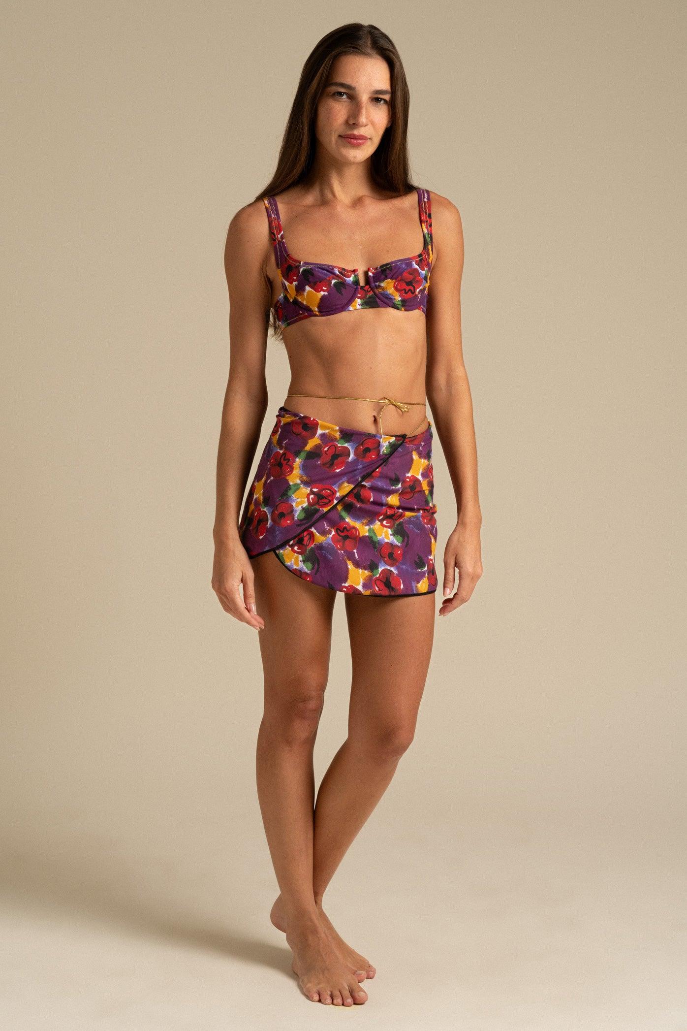Reina Olga Ciclone Wrap Skirt Novità