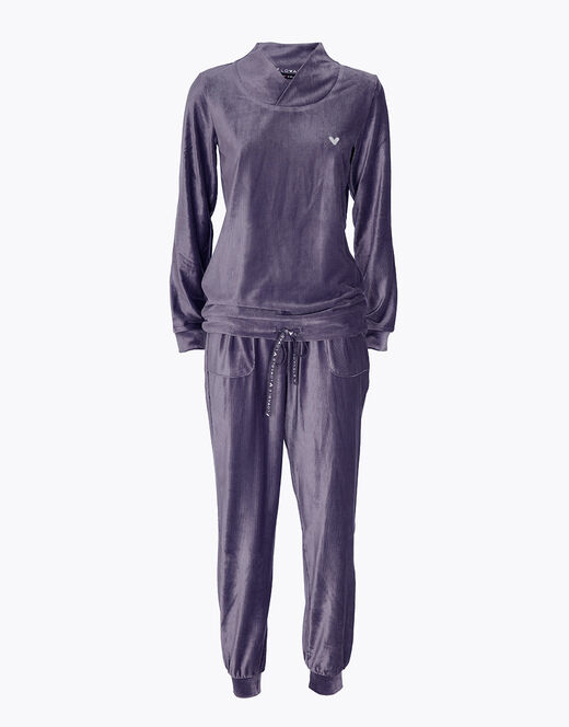 Lovable Homewear in ciniglia, tornado scuro Negozi Online