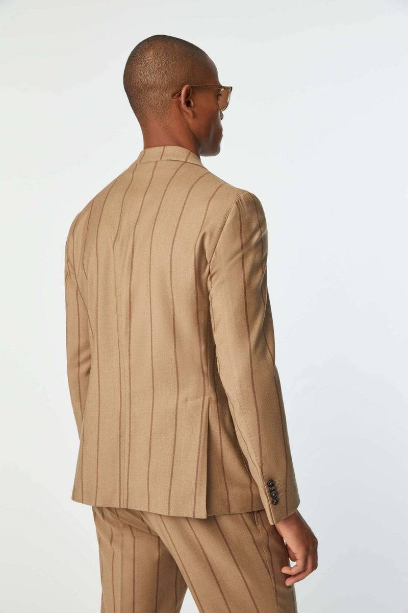 Lubiam Abito TOM non trattato gessato beige Abito TOM non trattato gessato beige Nuova