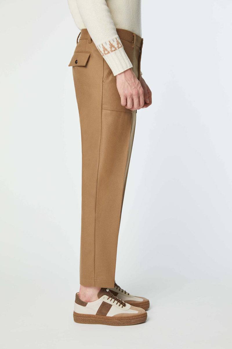 Lubiam Pantalone ANDY non trattato nocciola Pantalone ANDY non trattato nocciola Saldi