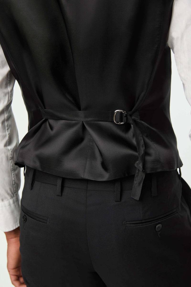 Lubiam Gilet Duetto DEREK nero Gilet Duetto DEREK nero Sconto