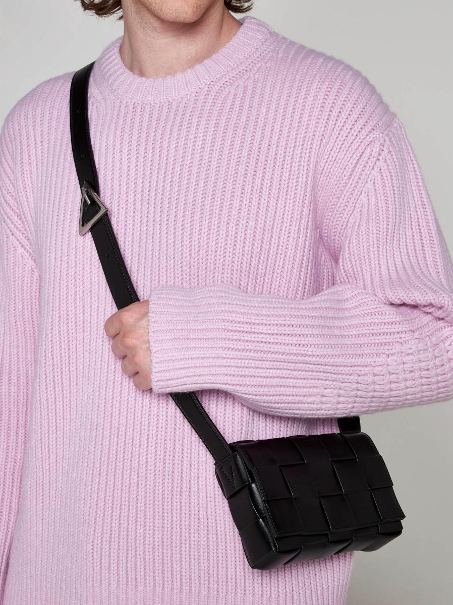 BOTTEGA VENETA Borsa Cassette piccola in pelle Intreccio Saldi