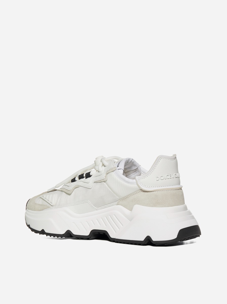DOLCE & GABBANA Sneakers Daymaster in mix di materiali In Vendita