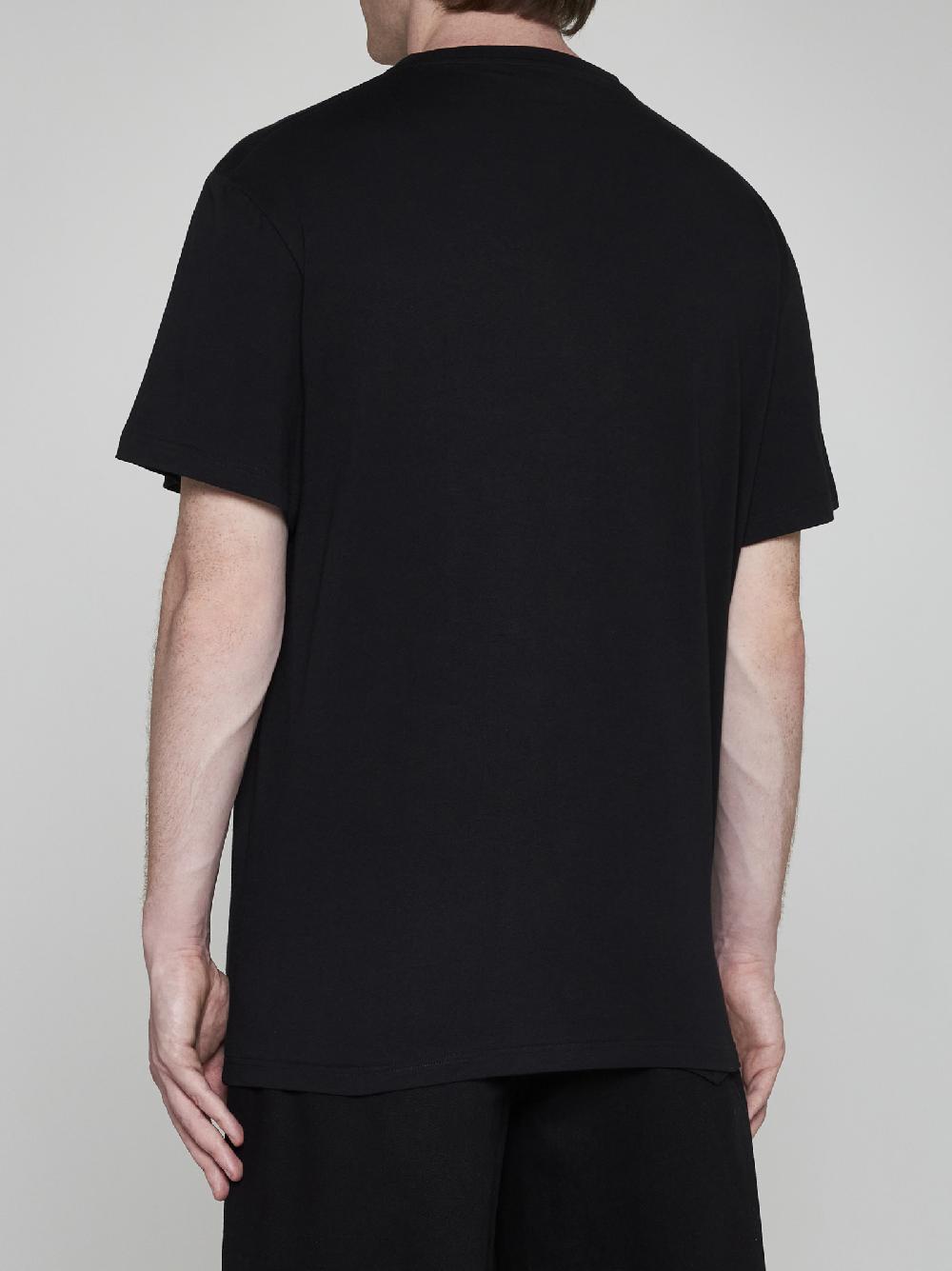 ALEXANDER MCQUEEN T-shirt in cotone con logo I Più Venduti