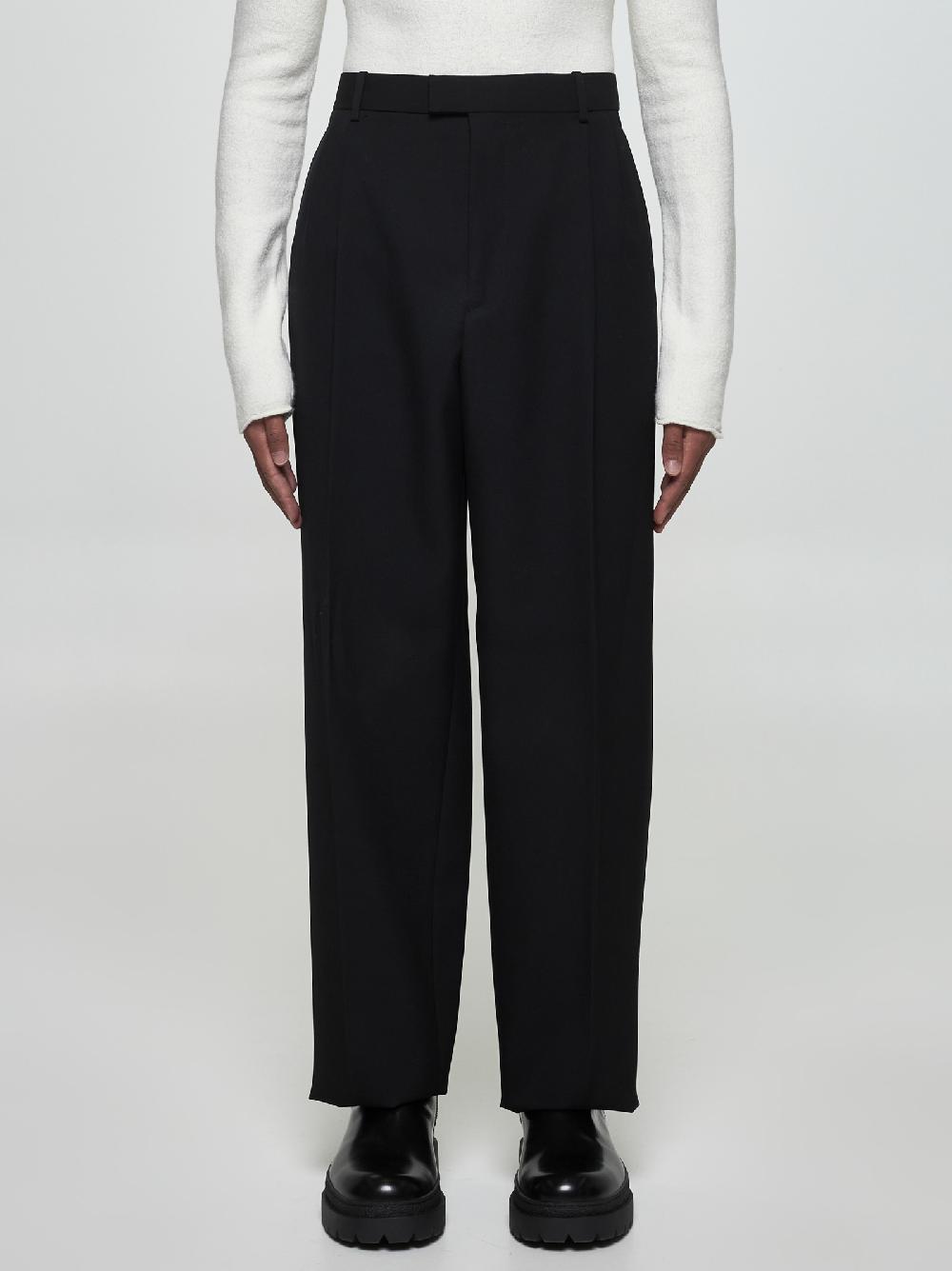 BOTTEGA VENETA Pantaloni in twill di lana 2025