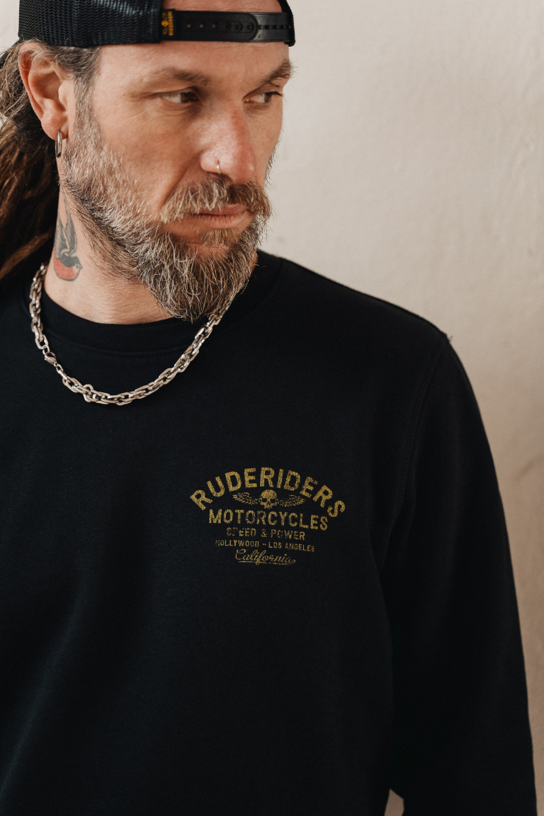 Rude Riders Felpa Unisex Ruderiders In Vendita
