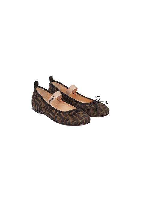 FENDI KIDS Ballerine Jacquard FF - FENDI KIDS Vendite Flash