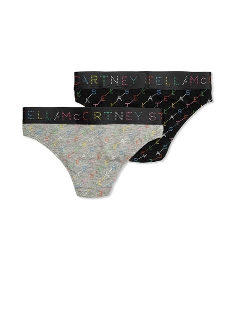 STELLA MCCARTNEY KIDS Set Di 2 Slip Con Stampa Logo - STELLA MCCARTNEY KIDS Sottocosto