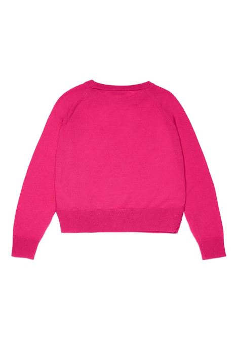 MAX&CO. KIDS Pullover In Lana Fucsia Con Cuore - MAX&CO. KIDS Sconto