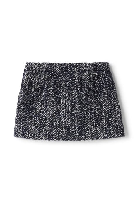 IL GUFO Gonna In Tweed Blu - IL GUFO Negozio