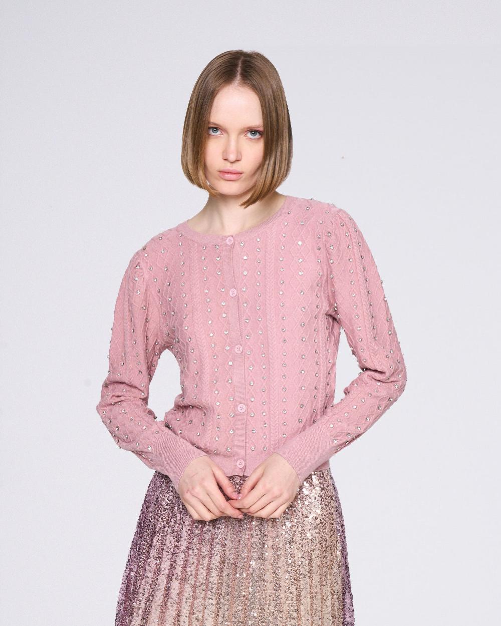 Silvian Heach Cardigan con strass Affare Del Giorno